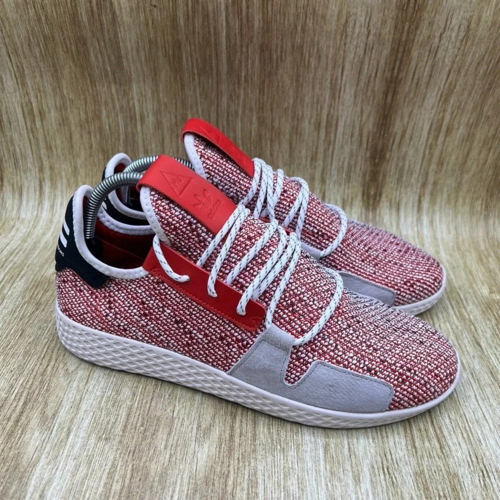 Adidas x Pharrell Williams Tennis Hu V2 Mens 8.5 Solar Pack Scarlet Shoes BB9542